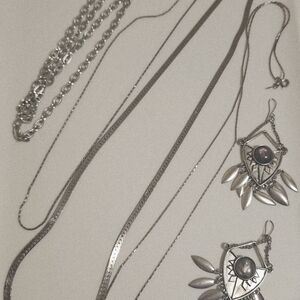 Elegant Silver Tone Bundle (Not Actual Silver)